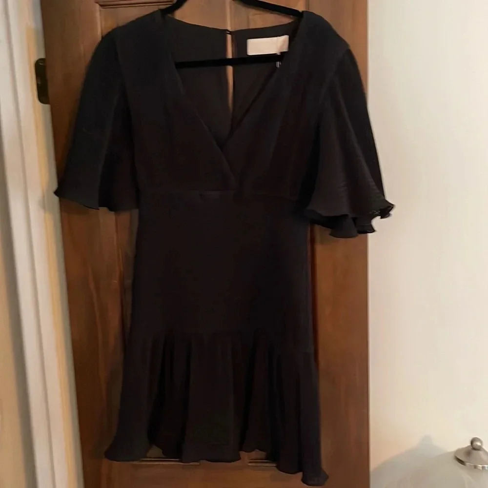 Keepsake the Label Clarity black mini dress size 6